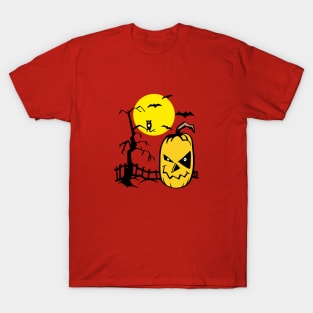 Owl in tree classic halloween candy parody T-Shirt